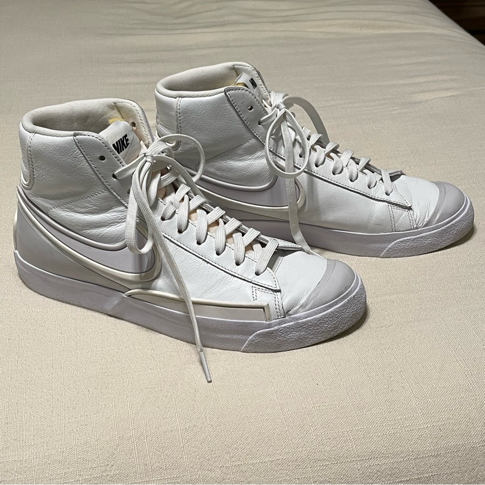 Nike Blazer Mid ‘77 ‘Infinite White’ High-Top Sneakers - Picture 3 of 12